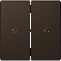 Лицевая панель Schneider Electric Merten D-Life для 2-кл. выключателя жалюзи мокко